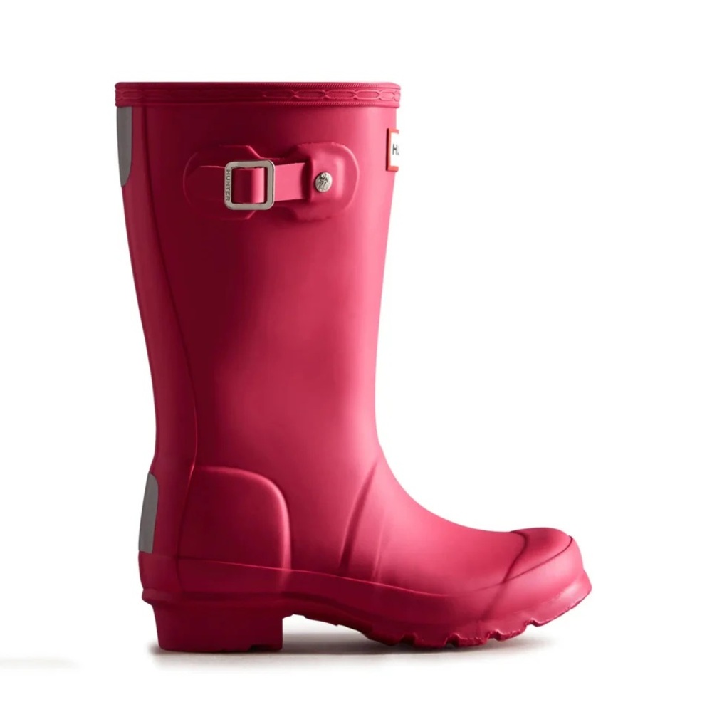 Hunter Kids Pink Wellington Rain Boots